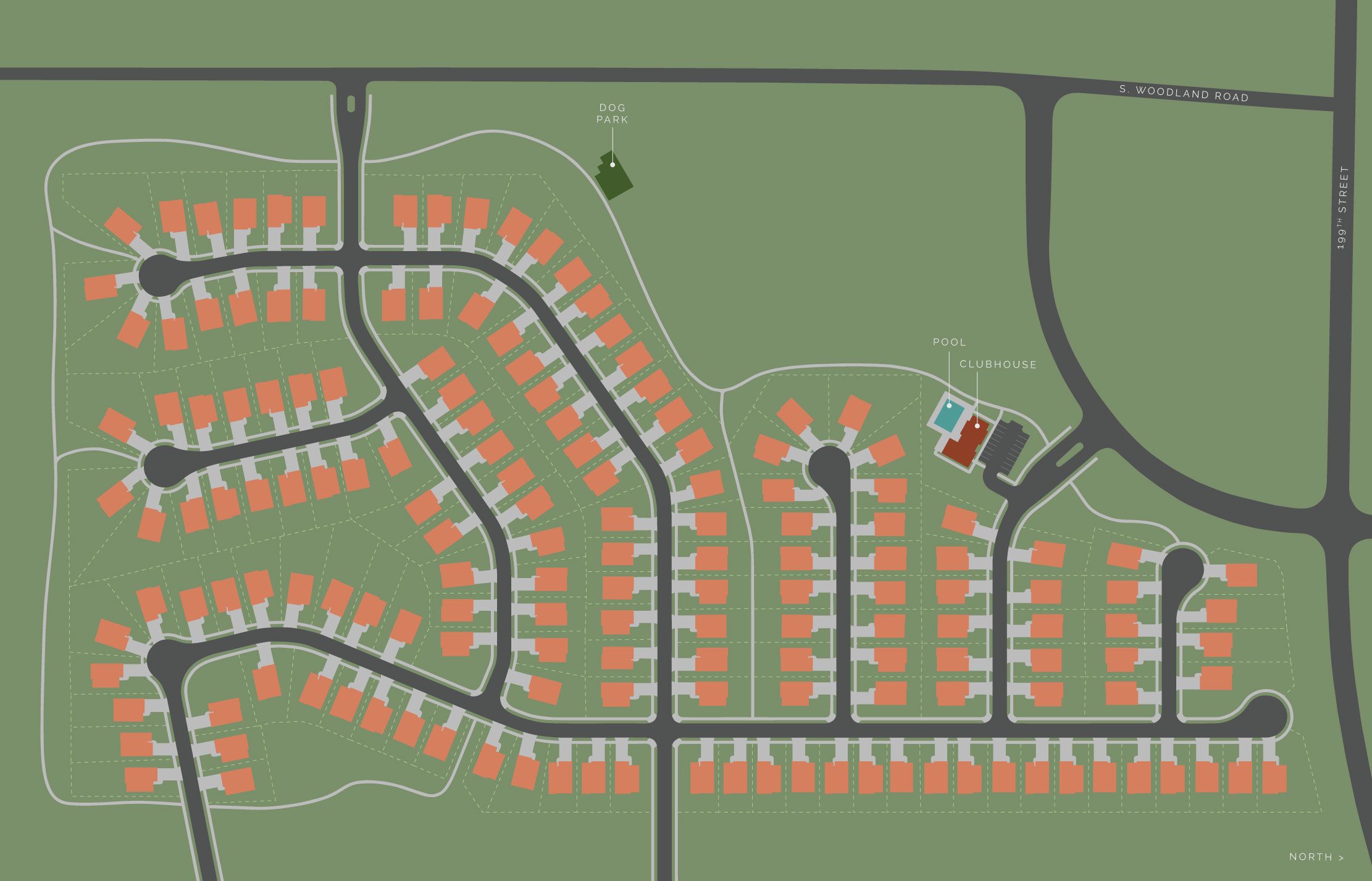 Site Map Woodland Crossing
